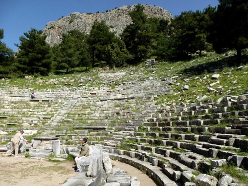 classicalmonuments: Theater of PrienePriene, Ionia, Turkey4th century BCE5,000 spectatorsThe imposin