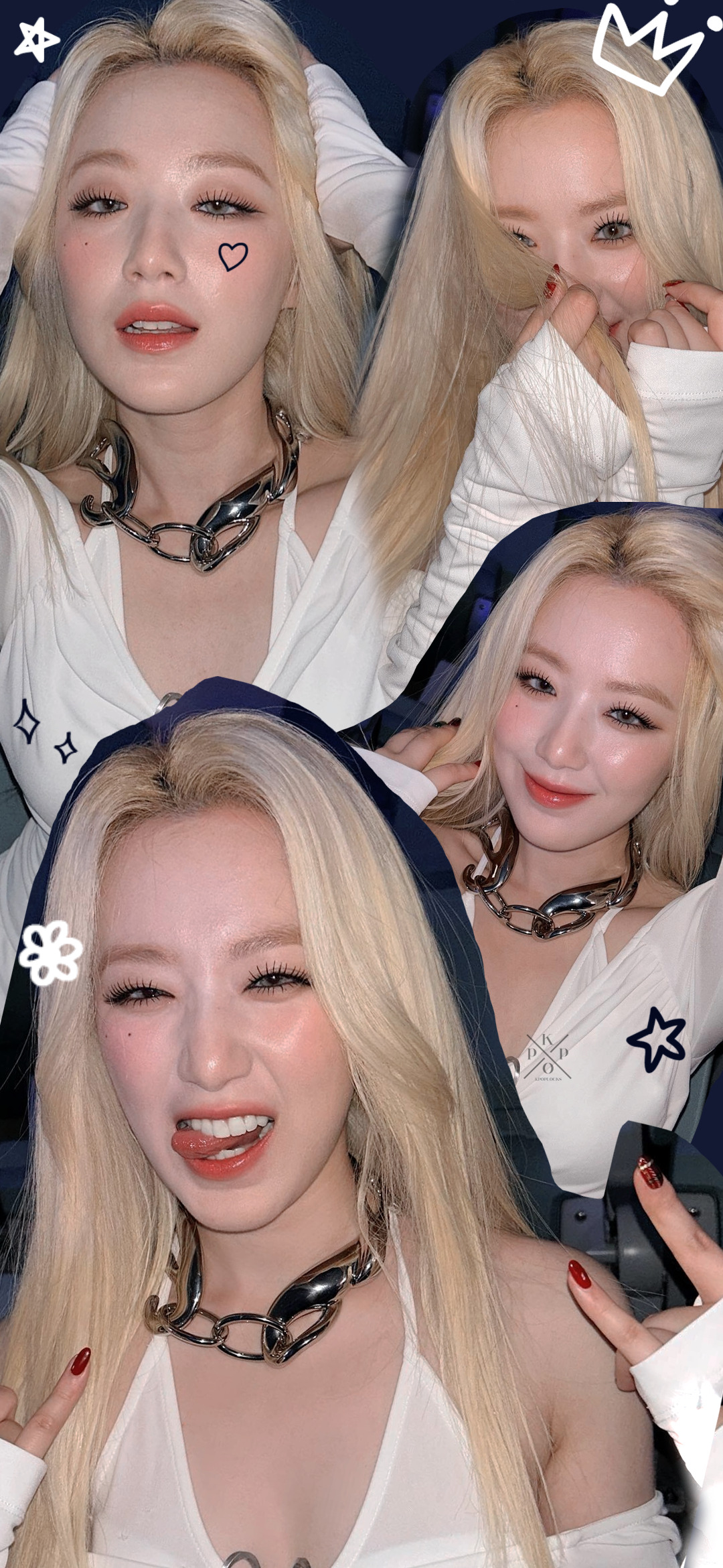 Porn Pics kpop-locks:꒰ ˀˀ ↷ shuhua; simple+edit