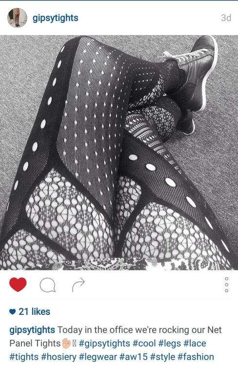 Get Gipsy HQ look with our amazing Net Panel Tights! Don’t forget to follow us on Instagram ht