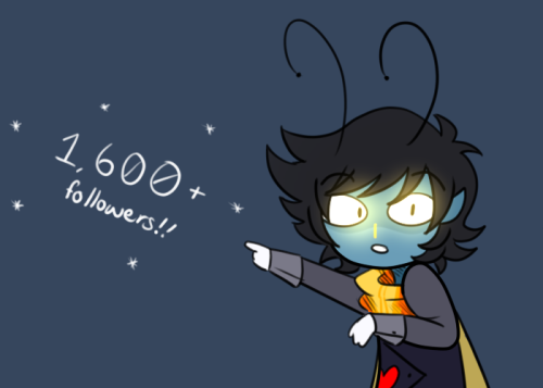 (While I’m waiting on Lemmie, thank you all so much for over 1600 followers! i’m plannin