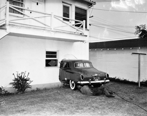 Porn Adventures in parking, 1951. photos