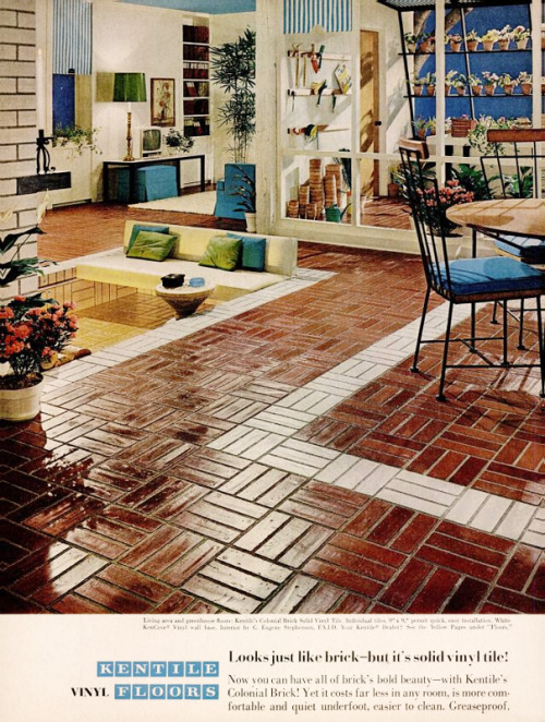 Vinyl Kentile Floors, 1966