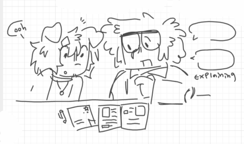 Mini Comic :3 ↑ Below R Unrelated Doodles