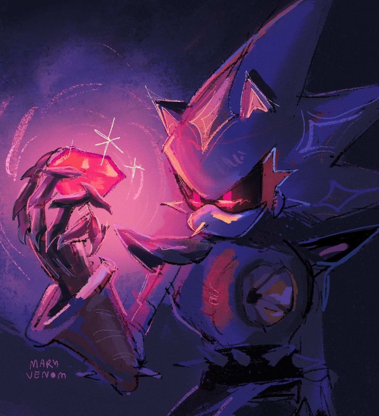 Fan Art - Metal Sonic — Weasyl