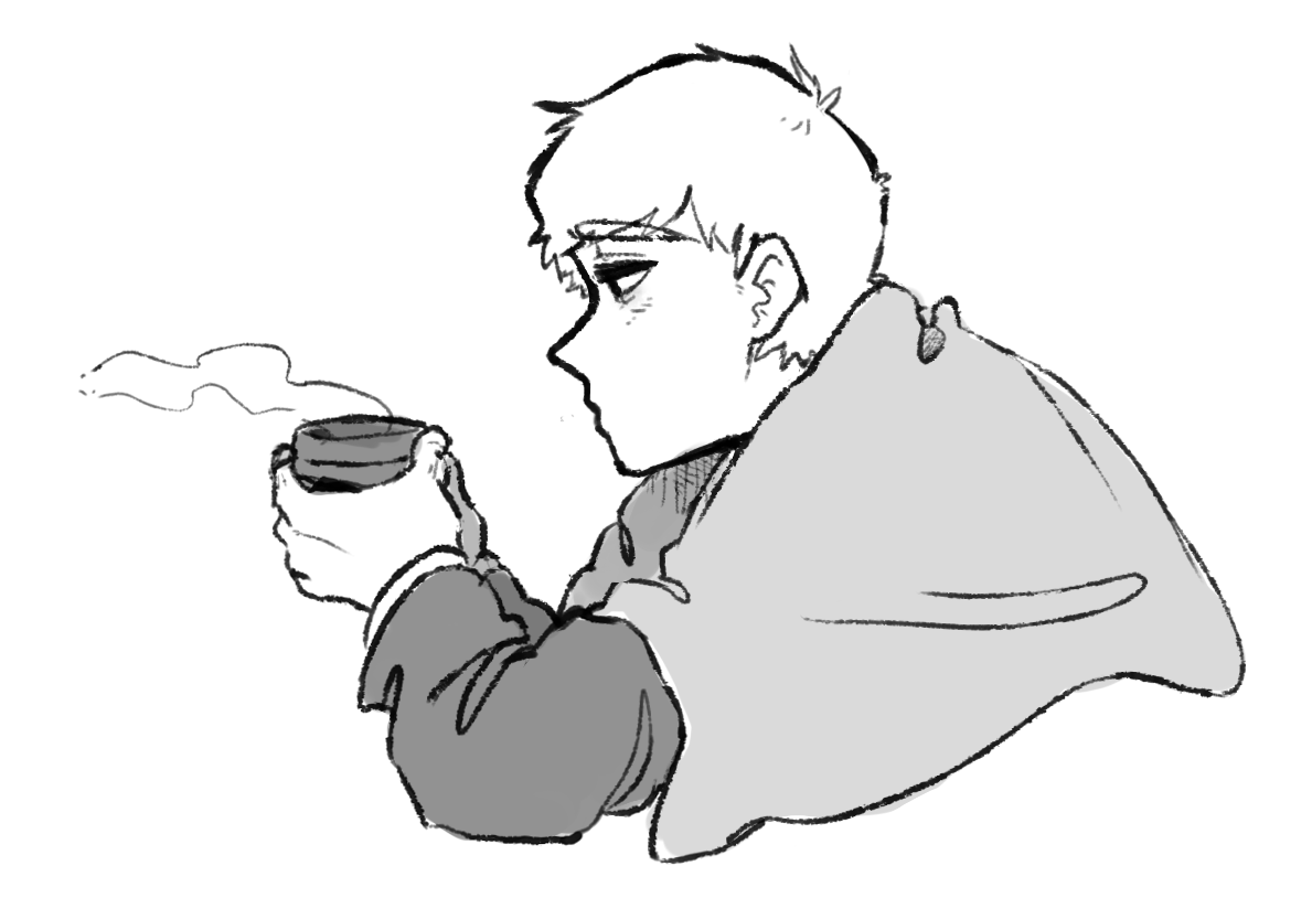 the-elf-draws:  07:00 AMSorry for being so inactive here aaa ;;;; I am working on