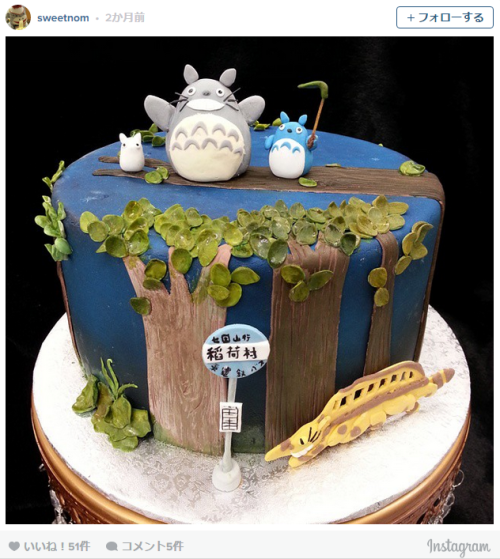 Not a themed cafe, but check out these AWESOME themed Totoro cakes! Amazing!