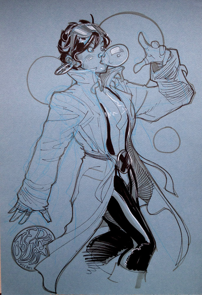 xcyclopswasrightx:   X-Women by Terry Dodson  Just using the picture of Jean to place