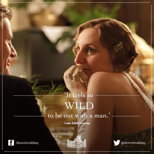 I Love Lady Edith <3 (Pic form ITV Downton Abbey Facebook Page)