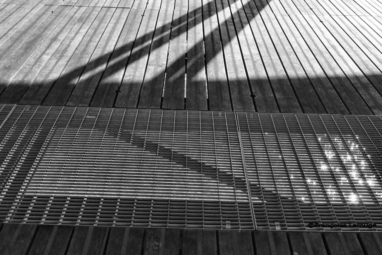 Abstraction Passerelle Simone de Beauvoir Paris XII
Photo ©2013- Françoise Larouge