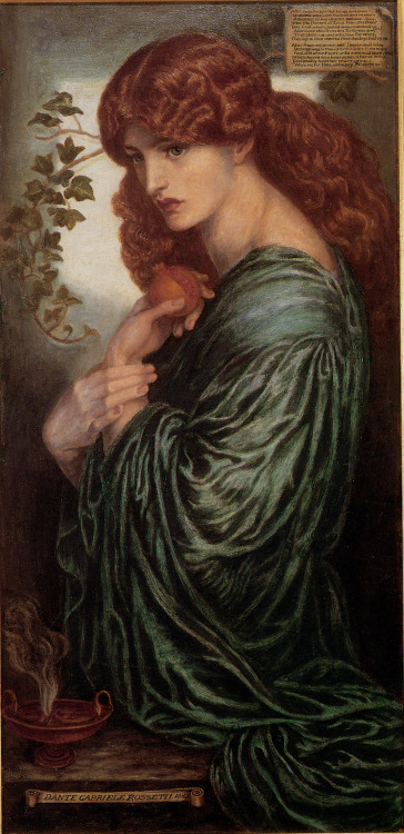 carminagf:Proserpine. 1882. Dante Gabriel Rossetti