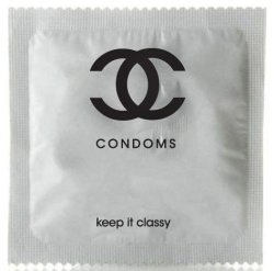 nocturnals-on-narcotics:  Chanel condom.