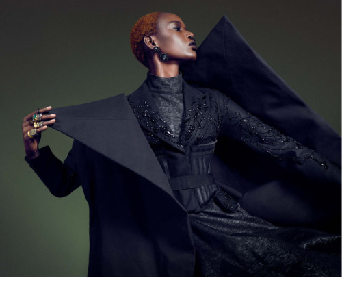 Vogue Germany | Iango Henzi + Luigi Murenu | Patti Wilson | Grace Bol, Amilna Estevão, Francine Jame