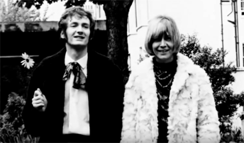 Kenny Everett and Lee Middleton, c. 1969.