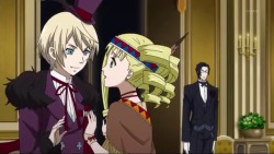 just-another-kuroshitsuji-blog:  Am I the only one around here that found it adorable when Ciel got jealous of Alois?  I’m not a huge fan of Cielizzy but still, this was so cute: ‘Hold my paper, Ima get my girl back.’