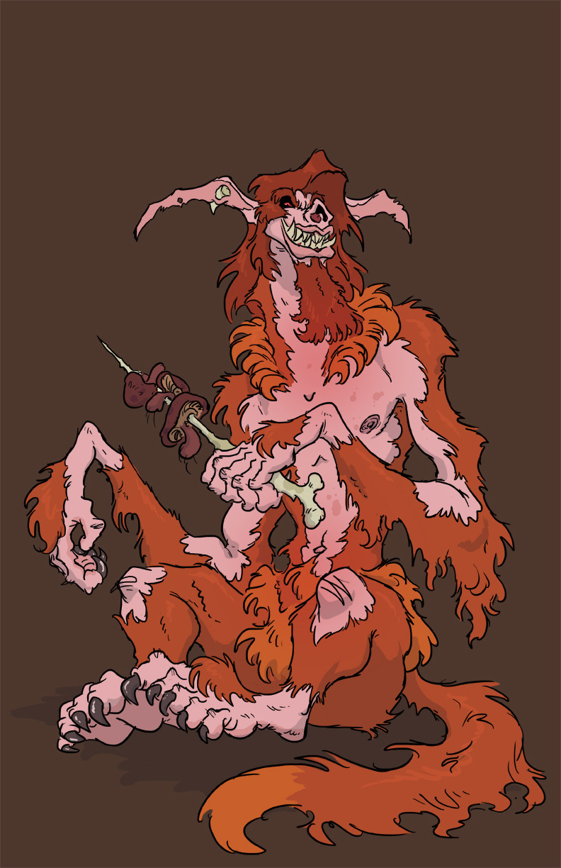 For a friend. One of these hairy bozos.