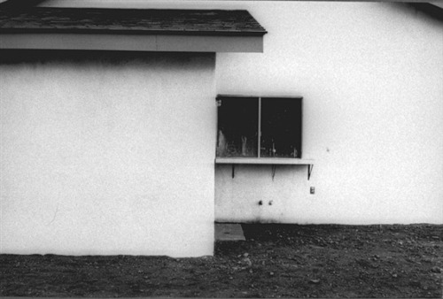 zzzze: Lewis Baltz Tract House #19 # 15, 1971 gelatin silver prints