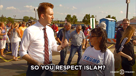 bimmyneutron:  xtimelessheartsx:  thedailyshow: Donald Trump is calling for “extreme vetting” of immigrants. Can his own supporters pass the test? Jordan Klepper investigates.  Invalidate them all!!!!!👏🏾💯   They’re literally brainwashed