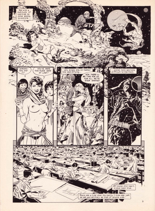 introvertedart: ungoliantschilde: Archie Goodwin and Al Williamson.  This was in