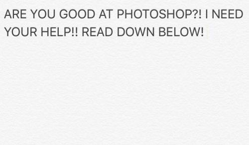 I was wondering if anyone is good at photoshop and could take some of my recent pics and edit me to a brunette? If so pls send me the pics in dm and I’ll give you credit on my page when I upload it!! 💕 by jellydevote