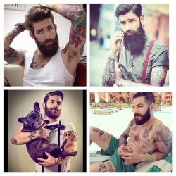 I&rsquo;m just taking this moment to appreciate all the sexy bearded tattooed men that make life better. And how much I just want to ride you into the sunset. #nobasicsplease #beardedmen #futurebabydaddy #beauties