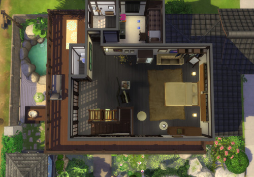 Masashi HomeHome No CC, playtested and furnished. Moveobjects must be “on” before placing.2 Bedrooms