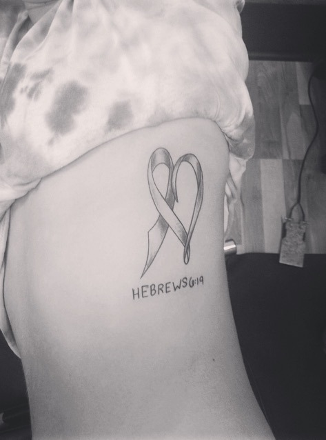  — Tattoo for my family… Heart for my grandma who...