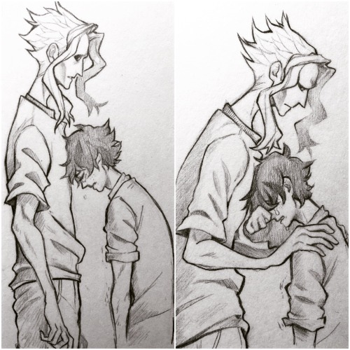 Porn Pics littleluxray:  Some BNHA drawings from the