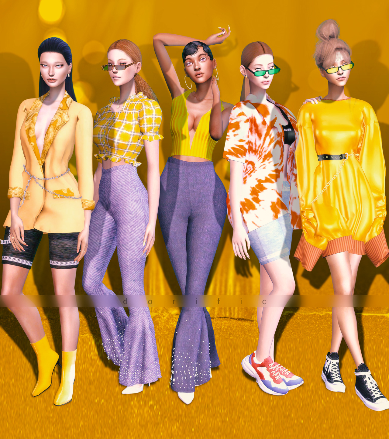 SIMS 4 BERGDORF & DORIFIC COLLECTION CC FOLDER (120+ ITEMS) 💖🤎