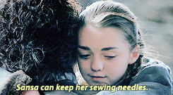 arwenundomie1-deactivated201509:  Arya Appreciation Week: Day Six - Favorite Scene 