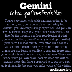 zodiacsociety:  Gemini and how you drive