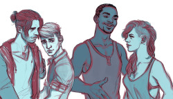Stonelions:  Contemporary 20-Somethings Au Where They’Re All Bffs And Have Little