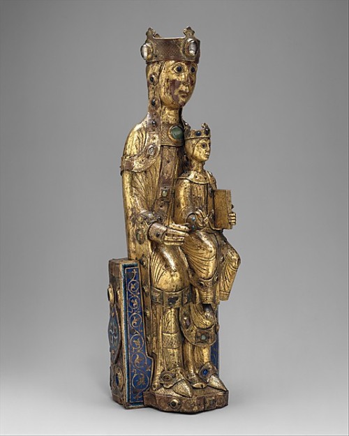 Virgin and Child with cabochons, c. 1200 Limoges, France
