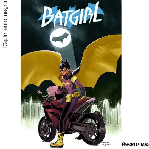 Colors for batgirl. I have always want to work on a batgirl ‘s book. In the meantime here is a cover