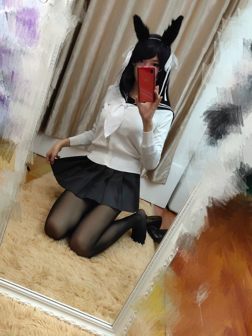 XXX mizuki-kusagi:  JK制服爱宕~第一弹 photo