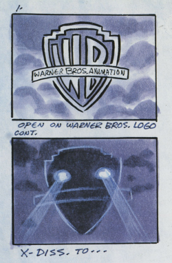 theshinyguy:  ungoliantschilde:  original storyboards for the title sequence from ‘Batman: the Animated Series’, by Bruce Timm. this won Bruce Timm an Emmy Award.  this sequence has been called the BEST animated representation of the Dark Knight.