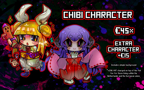  ✨I am opening 8 slots of any commission !  ✨Special offer: 15% off for Any Touhou character! ✨If in