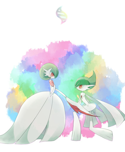 MedievalStoryShipping — Shiny Mega Gardevoir and Mega Gallade