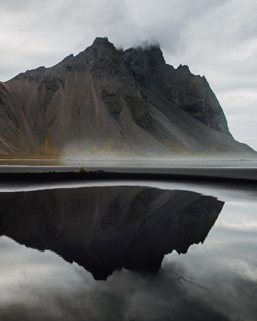maletrends: tannerwendellstewart:Stokksnes reflection. South coast. Iceland. (at Stokksnes) Follow m