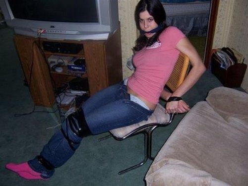Tied up women