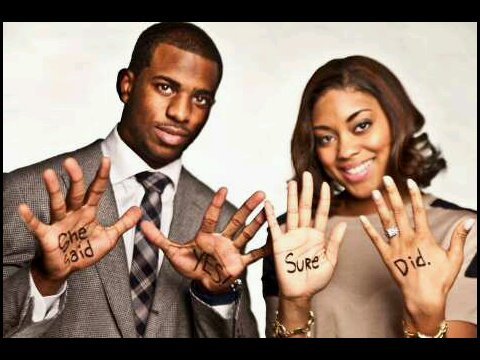 bishopmyles:  thotluxury:  thelasthuxtable:  thoughtsofablackgirl:  Chris Paul and his wife Jada Paul. I couldn’t stop with the “aaaawww” when I saw those pics at essence.com  Black Love  chris paul is truly husband goals.  Aw yes :)