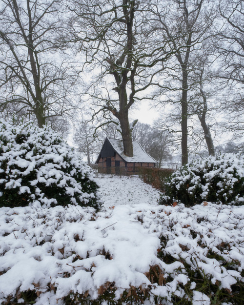 Historical Twente, tucked away in snow