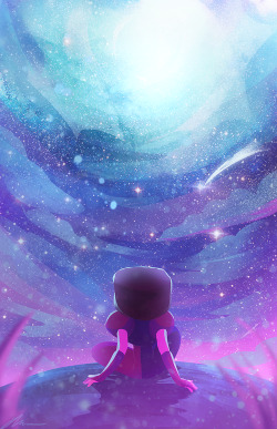 zandraart:  stargazing~ 