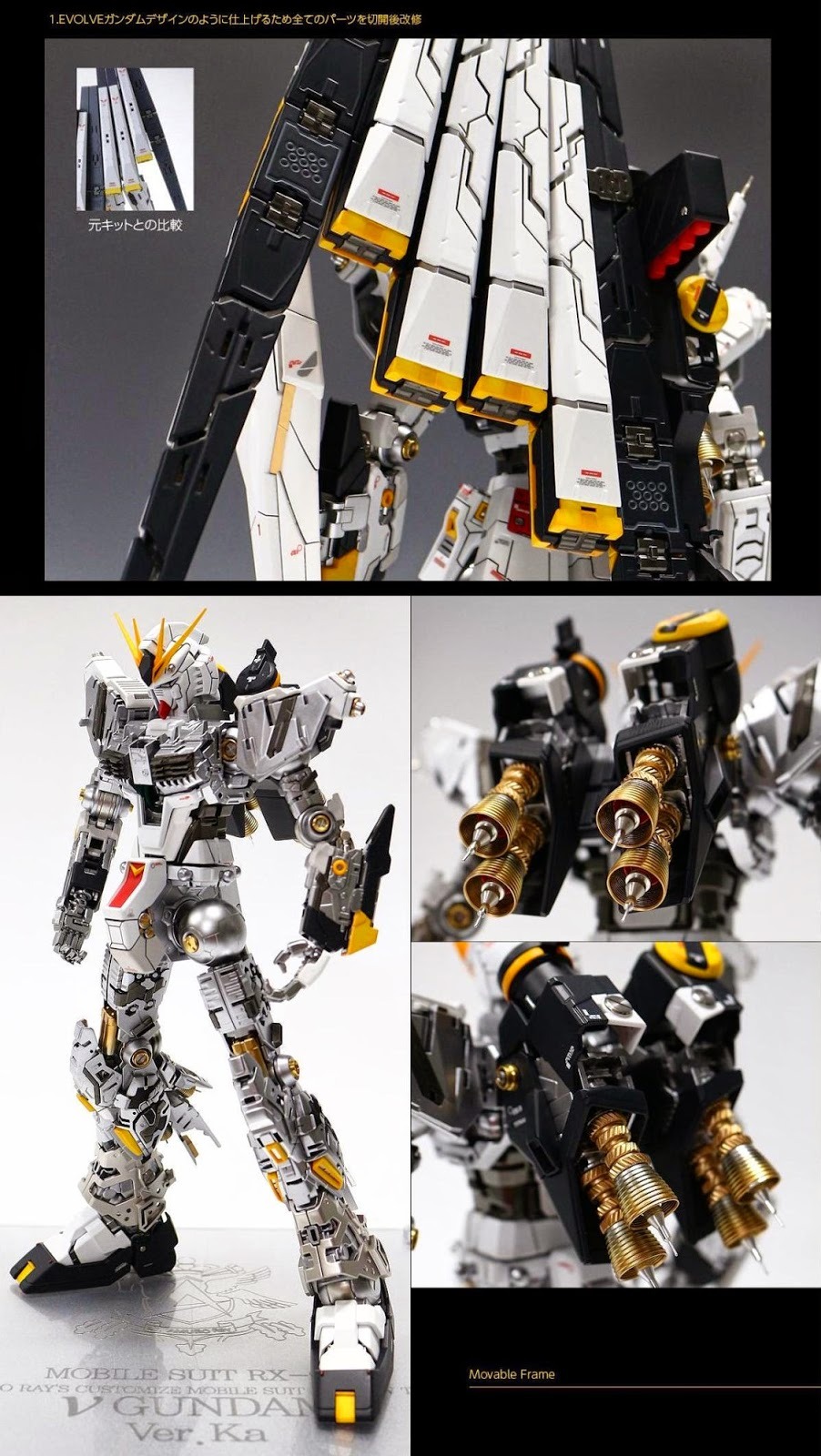 Mechaddiction Gundam Guy Mg 1 100 Rx 93 Nu Gundam Ver Ka
