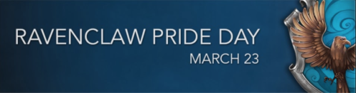 ravenclaw-headcanons: ravenclaw-headcanons: Happy ravenclaw pride day !!! it’s that time of ye