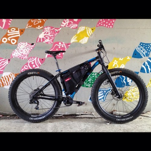 egrk: #お魚トンネル #salsacycles #45nrth #fatbike #蝦夷極太連合 by -pugkazbike- #flickstackr Instagram: 