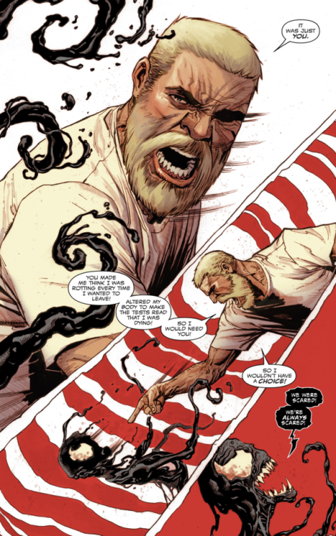 why-i-love-comics: Venom #11 (2019) written by Donny Catesart by Joshua Cassara, Ryan Stegman, JP Mayer, & Frank Martin  I can’t tell which is worse, Captain America saying “hail hydra” or this.