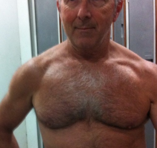 brighteyes4brightmind: Sexy hairy Daddy! Is that not the sexiest chest you have ever seen!?? DAMN pe