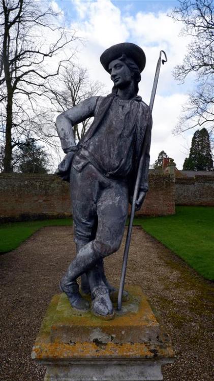 Dandy in the grounds of Burton Agnes Hall, East Riding of Yorkshire, England.