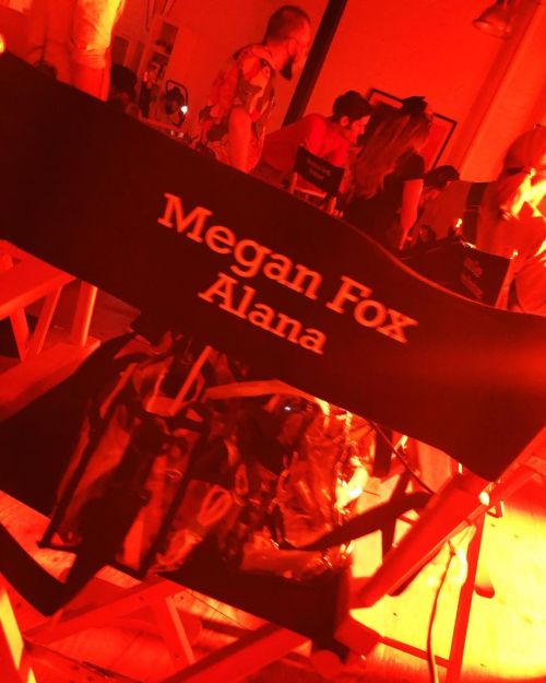 And that’s a wrap with @meganfox for #johnnyandclydemovie. What a joy to work with Megan. The 