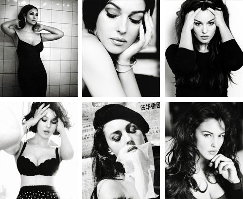 mbelluccidaily:  Monica Bellucci - Black and white